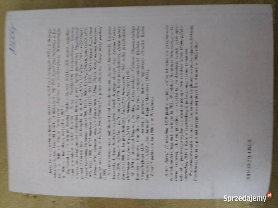 Agresja 17 września 1939rJ ŁojekLJerzewski Zawiercie sprzedam