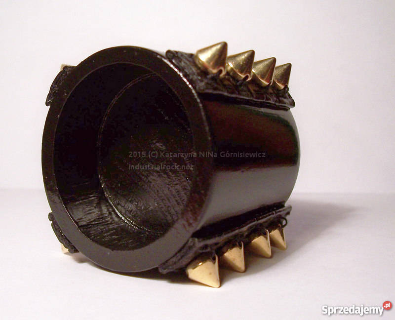 Niespotykane świeczniki na tealight złote ćwieki Kraków