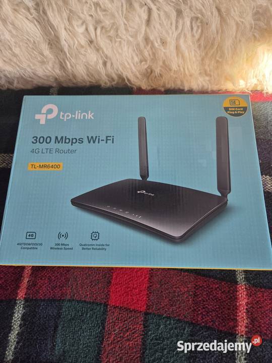 Router 4G LTE WiFi 4 TPLINK TLMR6400 nowy mazowieckie Warszawa