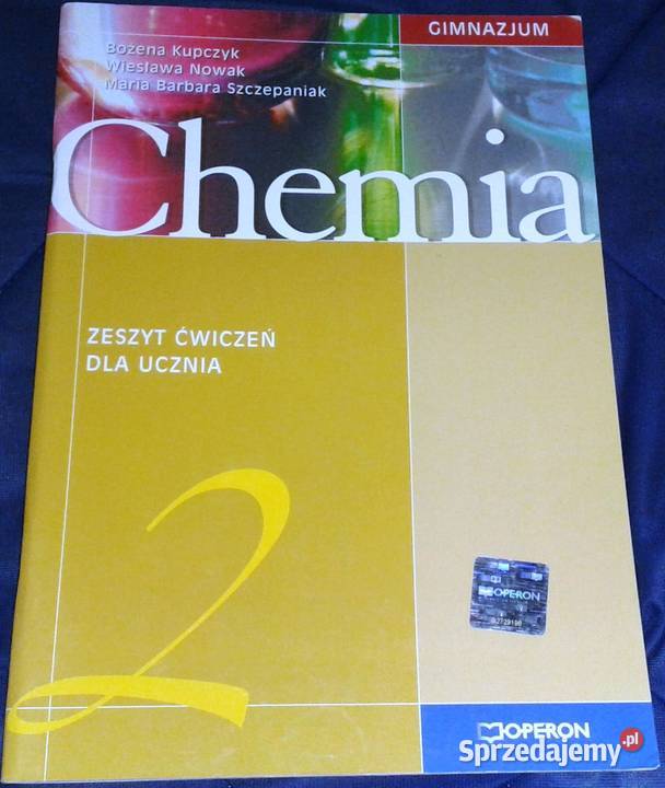 Chemia 2 Zeszyt ćwiczeń BKupczyk W Nowak Pozostałe Chełm