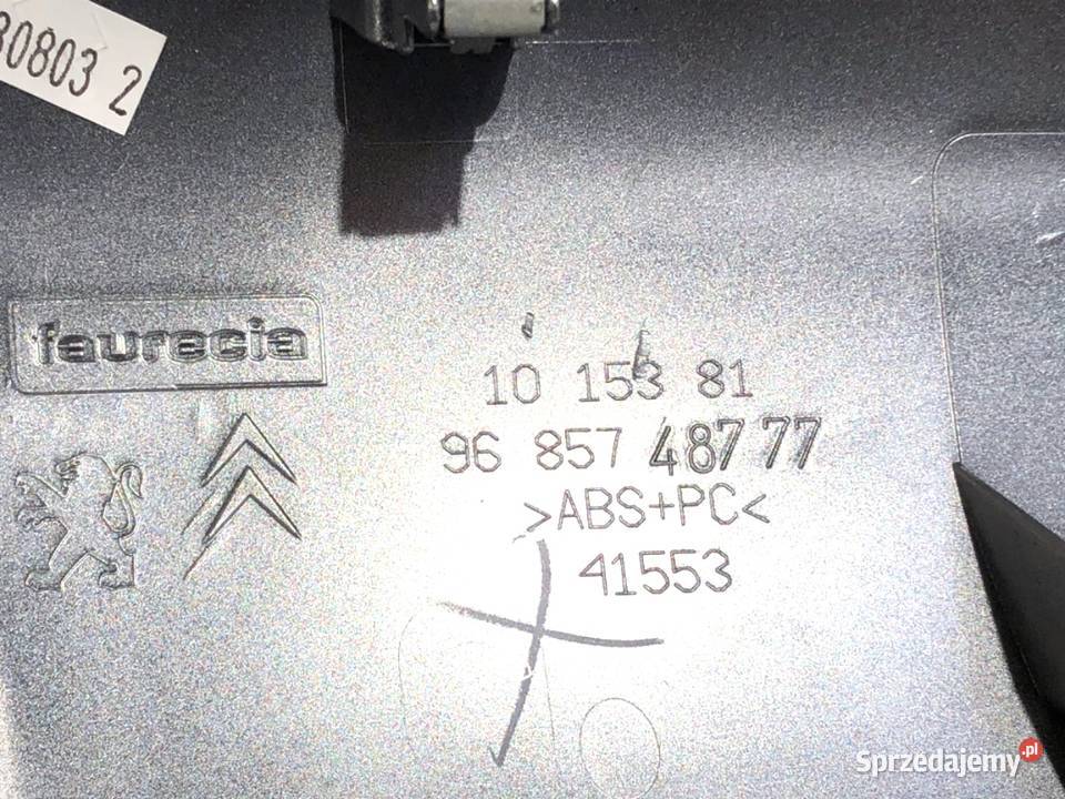 LISTWY DEKOR CITROEN C3 II 9685748777 Hatchback Listwy