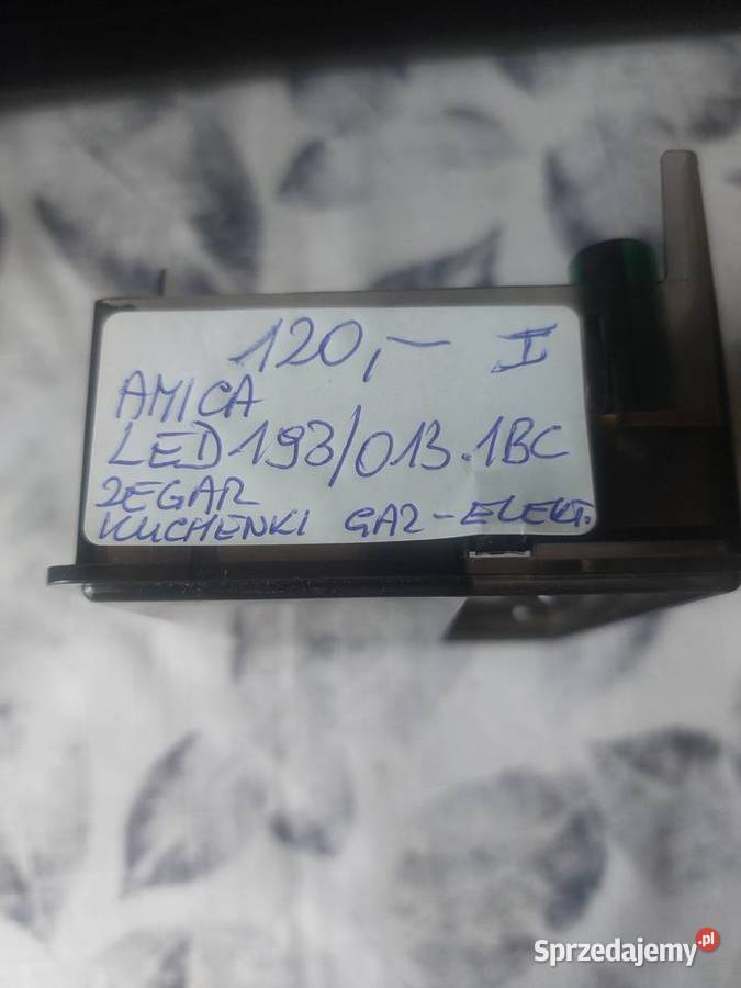 AMICA LED1930131BC ZEGAR KUCHENKI GAZELEKTR 1