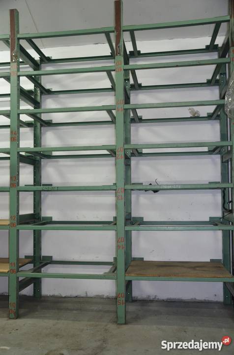 Regał magazynowy niemiecki VEB STAHL HELLERSTADT pomorskie Gdańsk