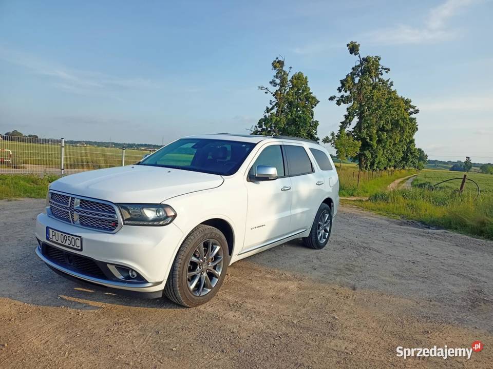 Dodge Durango Citadel 36 AWD LPG ASR (kontrola trakcji) lubelskie Puławy sprzedam