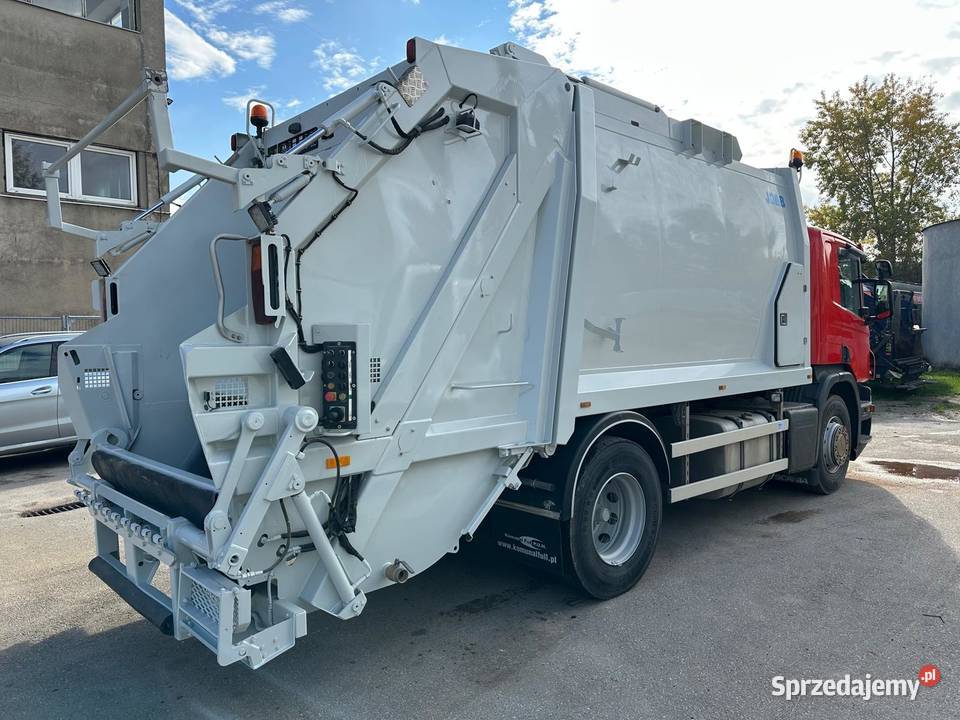 SCANIA P320 śmieciarka Joab 15 m3 waga 7000kg Nowiny