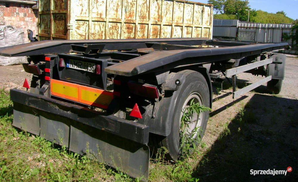 przyczepa Hakowiec Huffermann 18000 DMC 2 Mrągowo