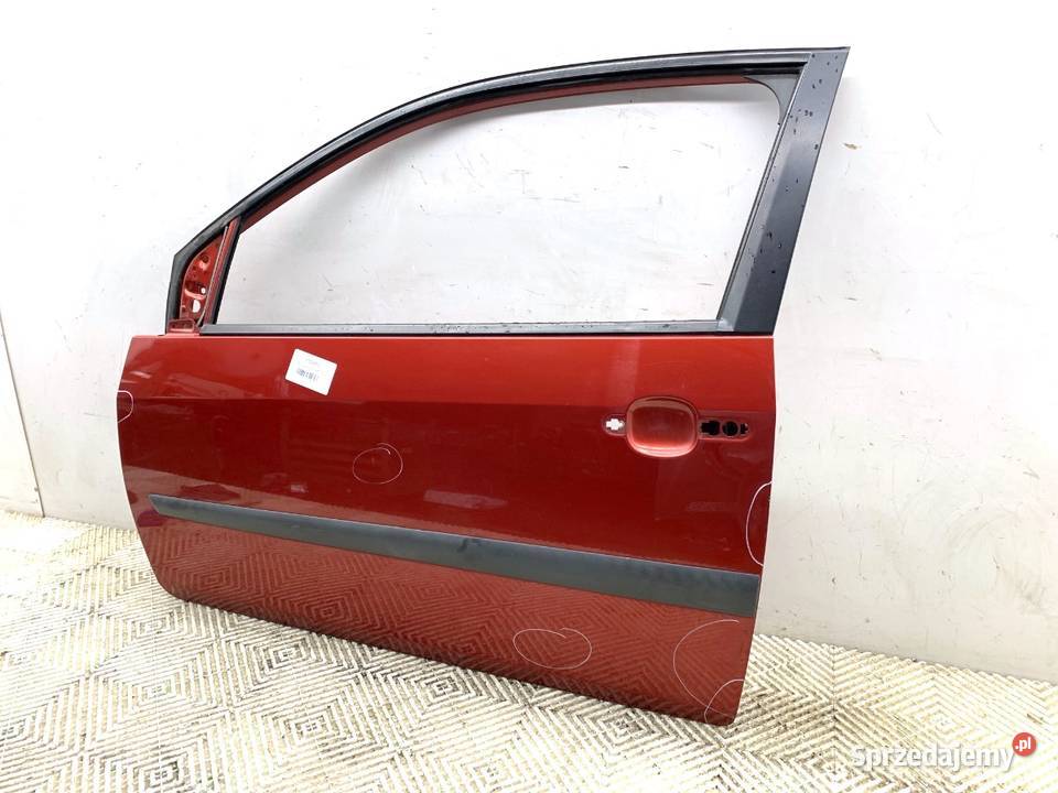 DRZWI LEWY PRZÓD FORD FIESTA MK6 Hatchback 0114 podkarpackie