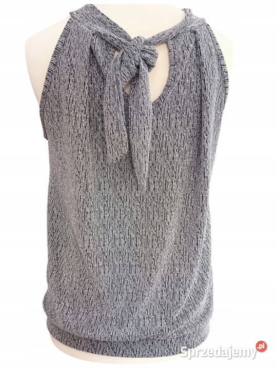 BLUZKA elegancka imprezowa BROKATOWA NITKA Wieluń