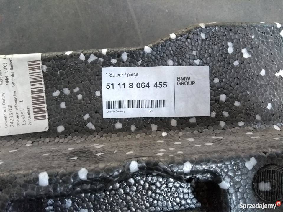 BMW F20 F21N pianka absorber zderzaka przód podkarpackie