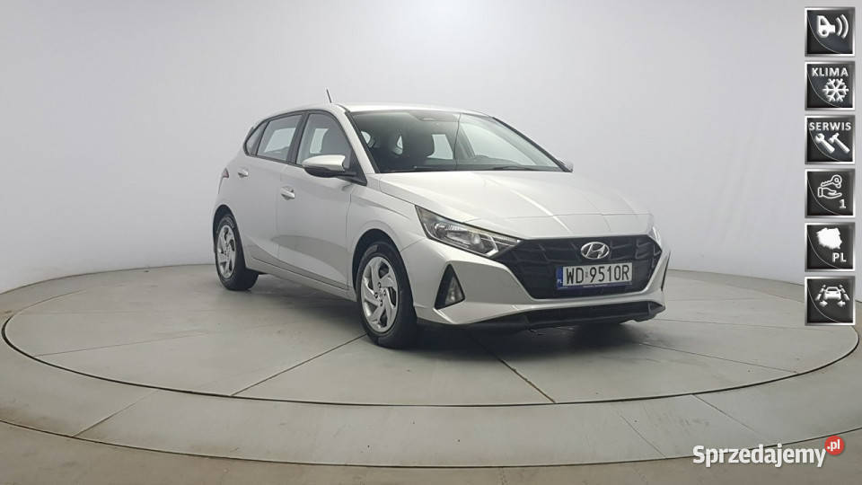 Hyundai i20 12 Pure Z Polskiego Salonu Faktura asystent pasa ruchu Warszawa