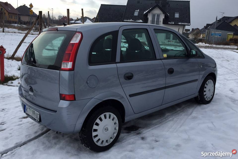 Opel Meriva A 16 Benzyna Klimatyzacja sprowadzony Gryfino