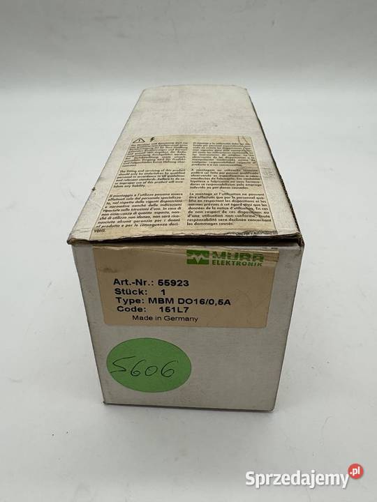 Murrelektronik 55923 DO1605A Module Pozostałe Warszawa