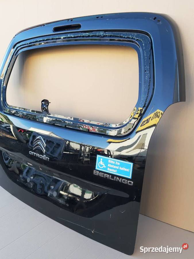 CITROEN BERLINGO IV COMBO E PARTNER KLAPA Trzciel