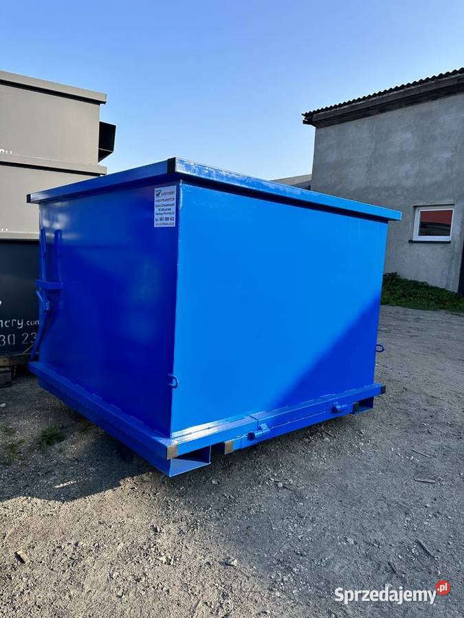 Kontener z otwieranym dnem 15 m3 kontener łódzkie Niedrzew Pierwszy