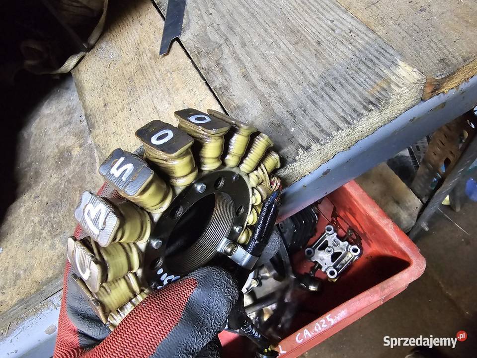 Honda CB 500 iskrownik stojan alternator zapłon Jelenia Góra