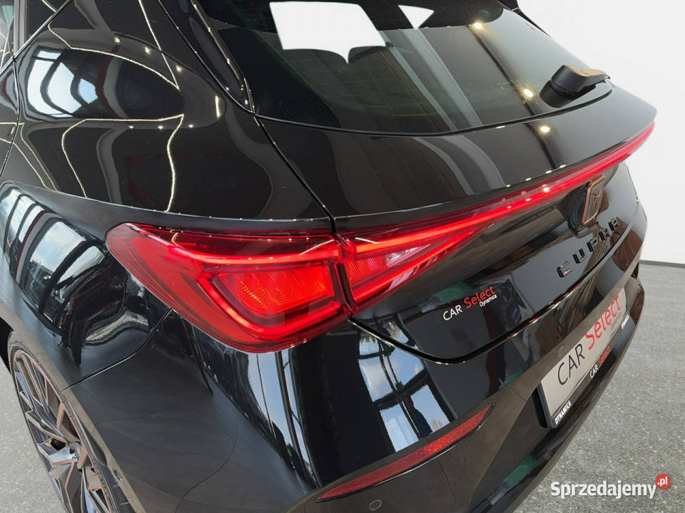 Cupra Leon VAT 23 20TSI 245 DSG 2023 r salon czarny Leon Myślenice