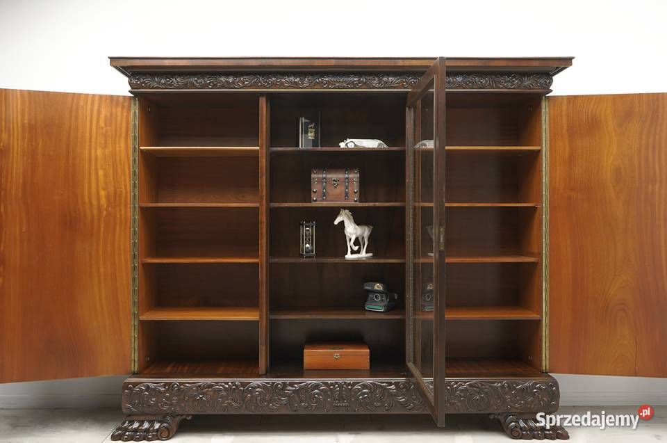 Antyczna biblioteka z lat 40tych renowacji Jerka