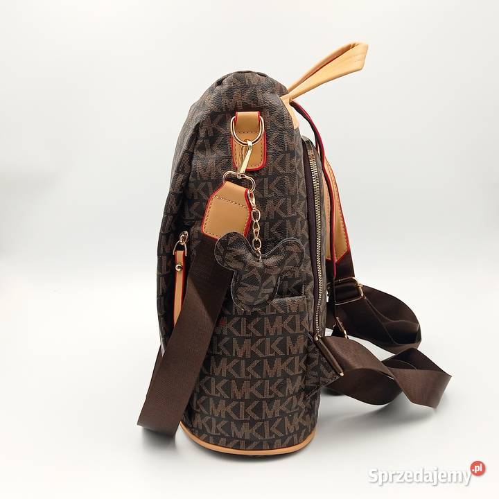 Plecak damski skórzany MKL ciemny Dla kobiet śląskie Zawiercie