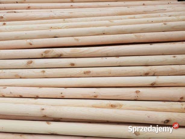 Słupki drewniane toczone paliki wałki Dobre Miasto