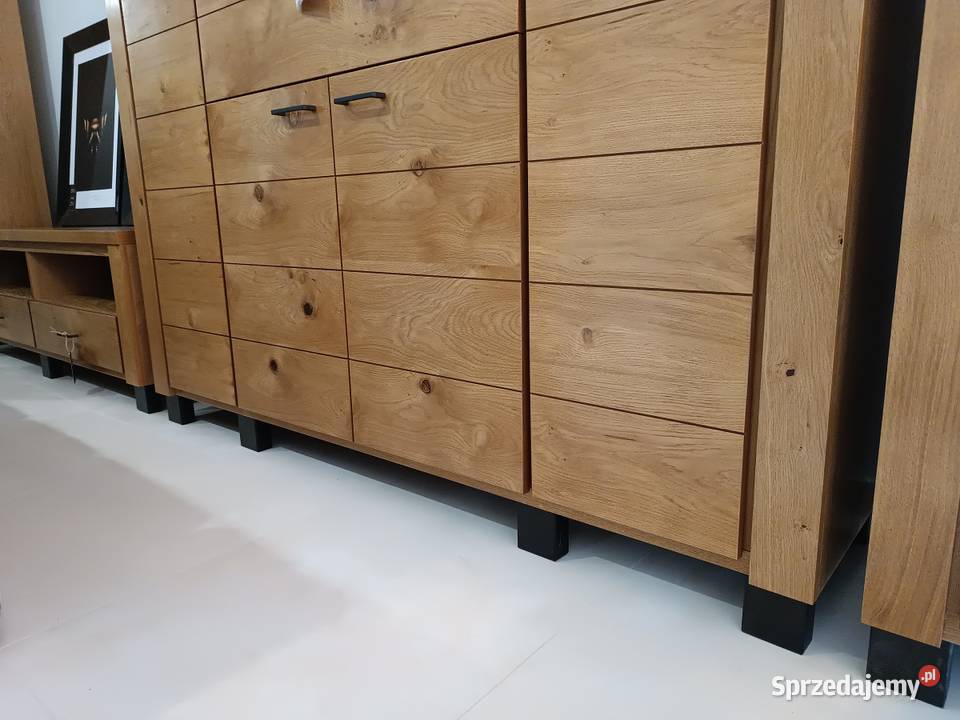 Komoda dębowa 180 NATURA z Sękami Barek Opole