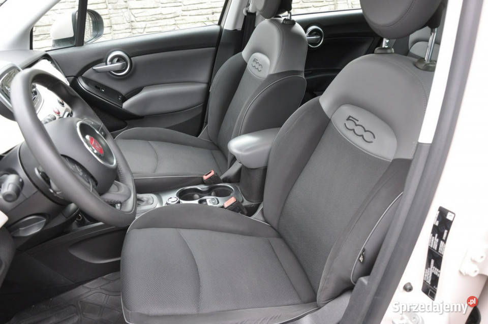 Fiat 500x 14T 140 Automat Navi Półskóra Czujniki światła przeciwmgielne Dąbrowa Górnicza