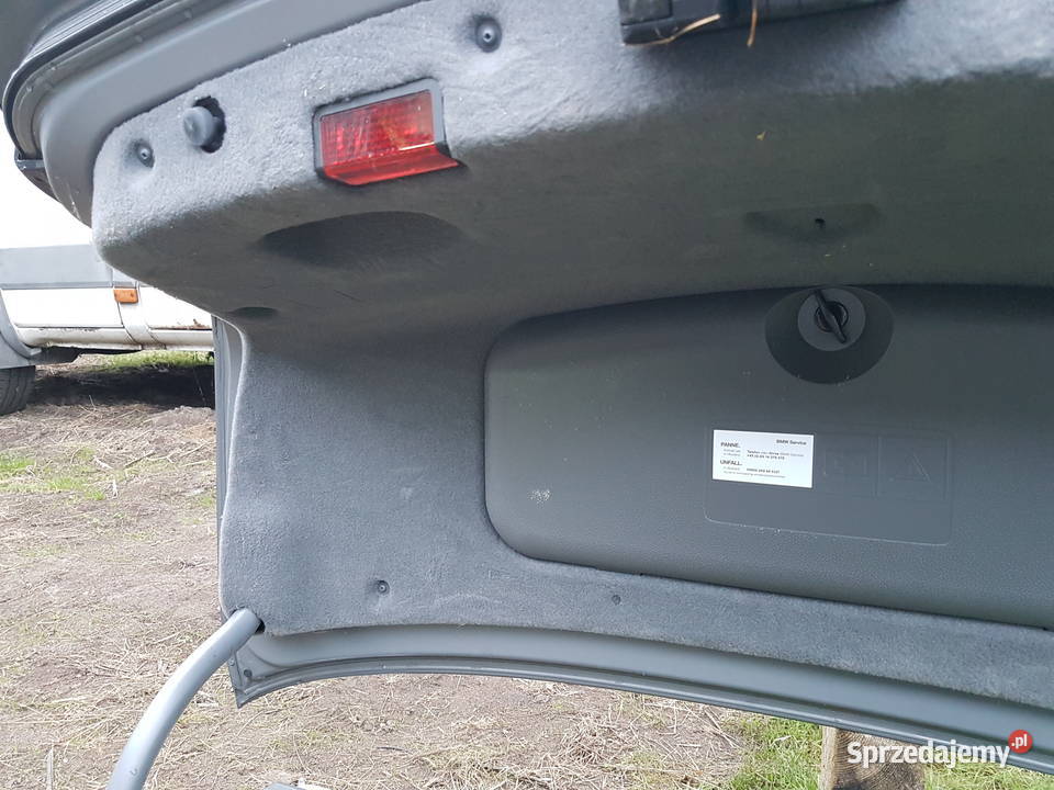 BMW 7 F01 2015 2016 KLAPA TYLNA LAMPA KAMERA