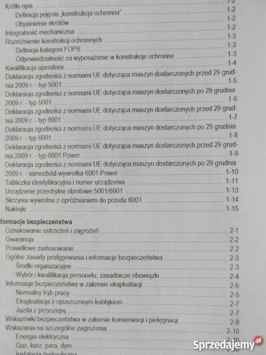 dtr instrukcja obsługi wacker neuson 6001 i inne zachodniopomorskie Szczecin