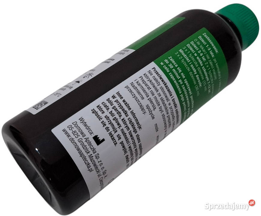 Butelka syropie Tretussin 250ml 54x163 Kreatywne sprzedam