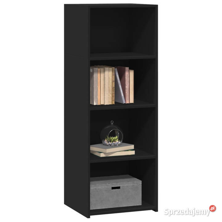 Wysoka szafka czarna 45x41x124 materiał mazowieckie Warszawa sprzedam
