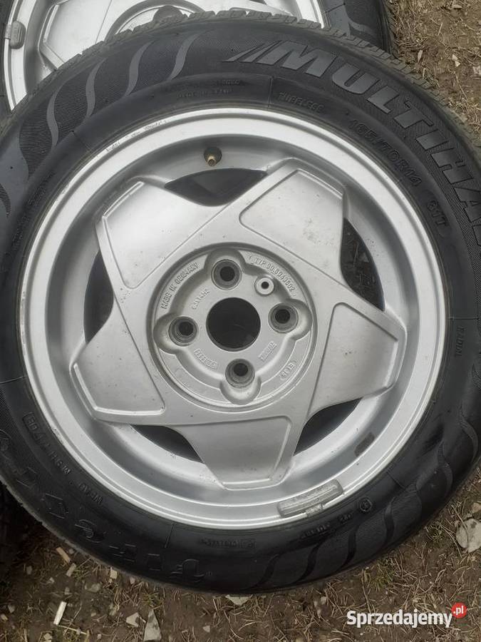 Alu felgi 4x100 16570R14 Samochodowe Sędziszów Małopolski sprzedam
