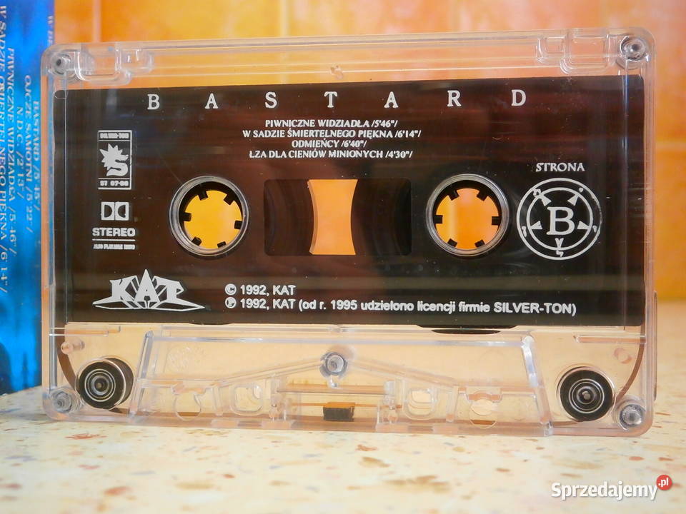 Kaseta audio Kat Bastard dobra kaseta Płyty i kasety łódzkie Łódź
