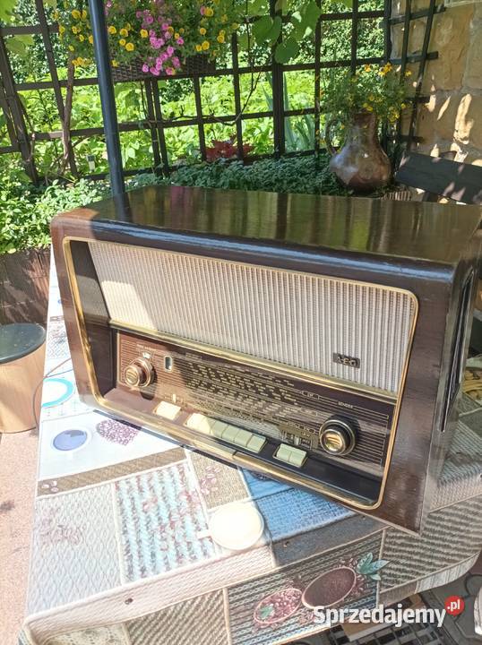 Radio lampowe AEG 6067 3D Telefunken Płock