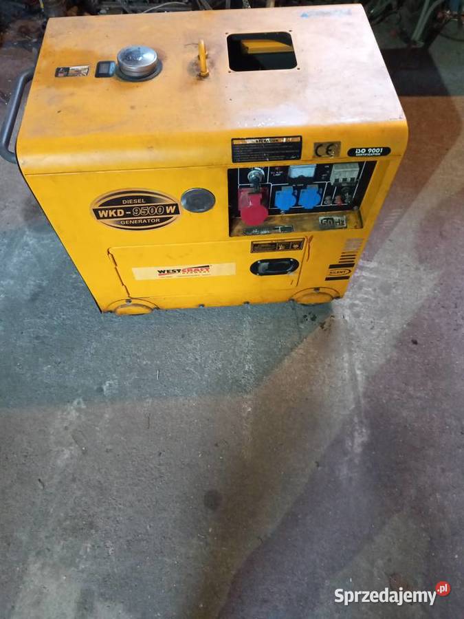 Agregat prądotwórczy 9500w