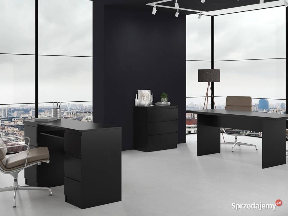 Komoda Malwa M3 Czarny Meble
