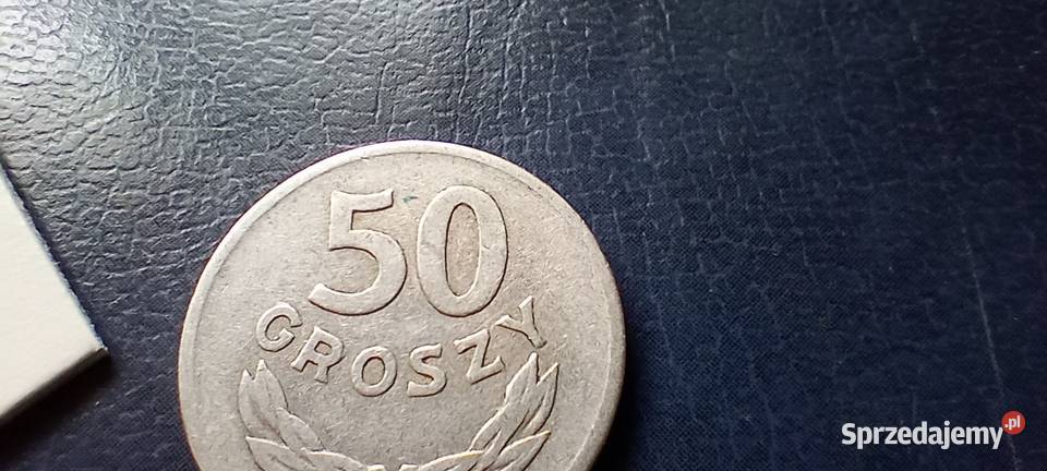 Stare monety 50 groszy 1957 PRL Polska Antyki, Sztuka, Kolekcje Lesko