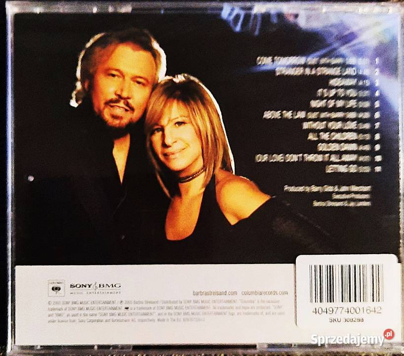 Wspaniały Album CD Barbara Streisand Barry Gibb mazowieckie Siedlce sprzedam