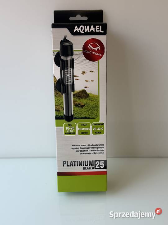 Grzałka akwariowa AQUAEL PLATINIUM HEATER 25 Słupsk sprzedam