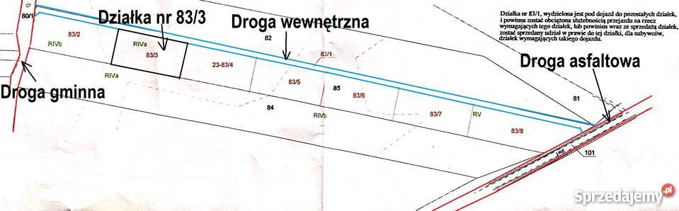 Działka na Mazurach Jeziorem Kownatki Dwie Rzeki Nidzica