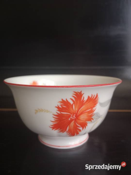 Kultowa Porcelana GIESCHE Zestaw 5 filiżanek Porcelana i szkło