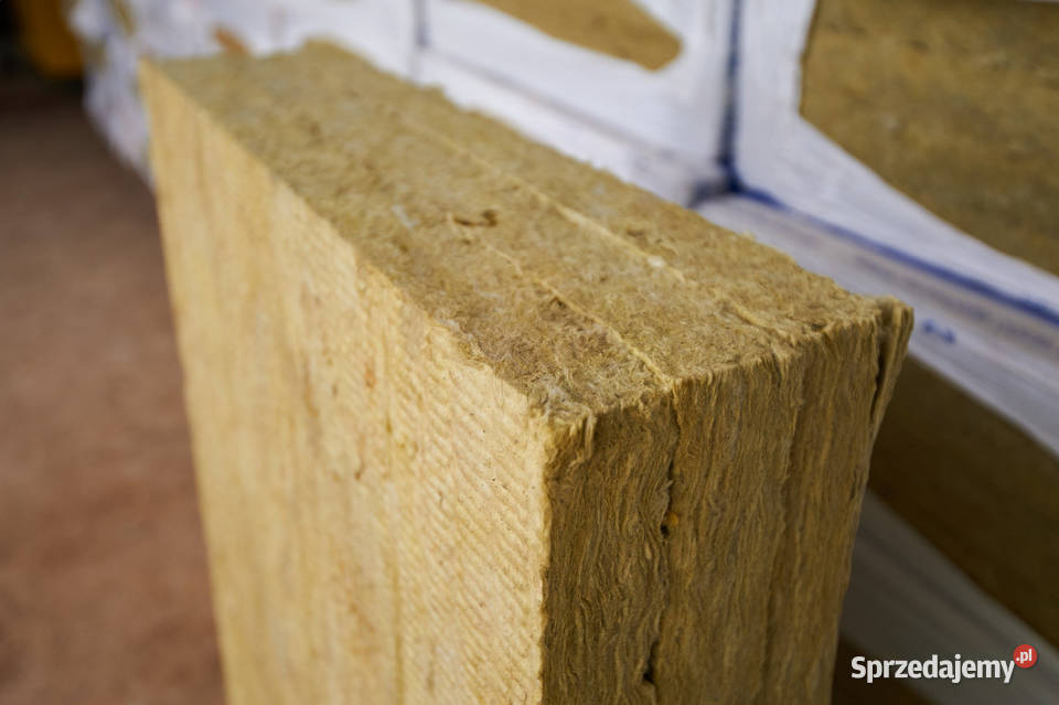 Wełna mineralna skalna i szklana rolka i płyta