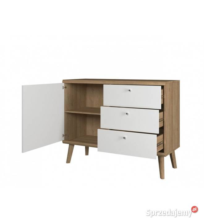 Komoda 107 na nóżkach PRIMO z szufladami 107cm Wrocław