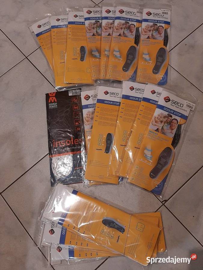 Wkladki do butów 23sztuki Zgierz