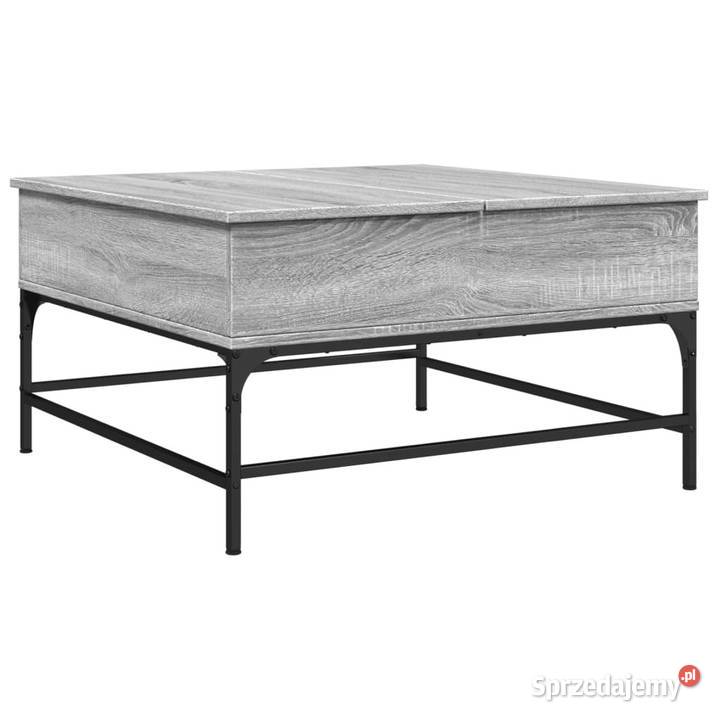 Stolik kawowy szary dąb sonoma 80x80x45 WM845404 Stoły Warszawa