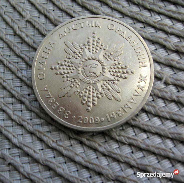 Kazachstan 50 Tenge Gwiazda orderu Dostyk Antyki, Sztuka, Kolekcje Kalisz