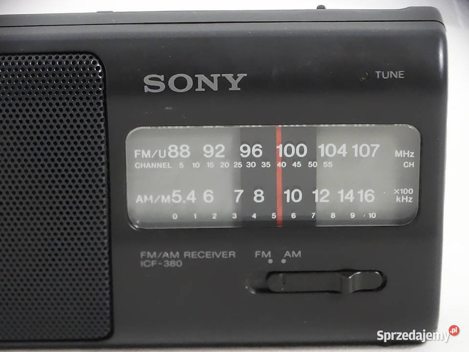 Kultowe radio przenośne SONY ICF380 Stan idealny sprzedam