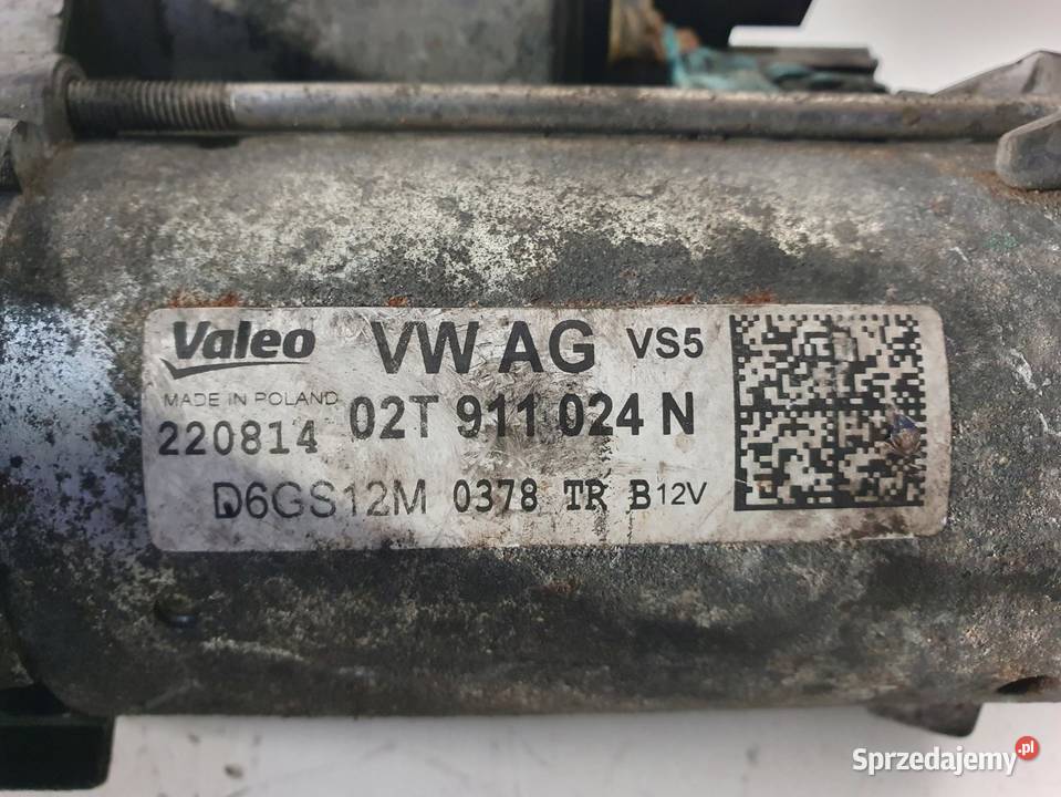 ROZRUSZNIK Seat Ibiza IV 14 16V oryginał VALEO osobowe Chełm