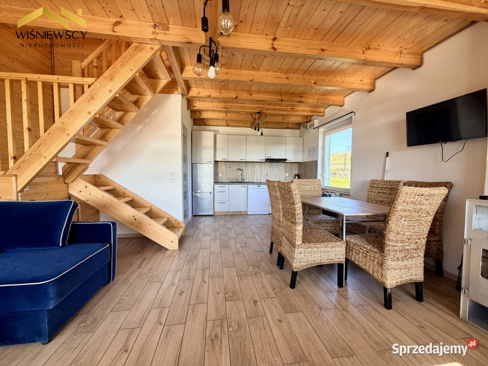 Domek letniskowy Jeziorem Skarlińskim 70 mkw Skarlin