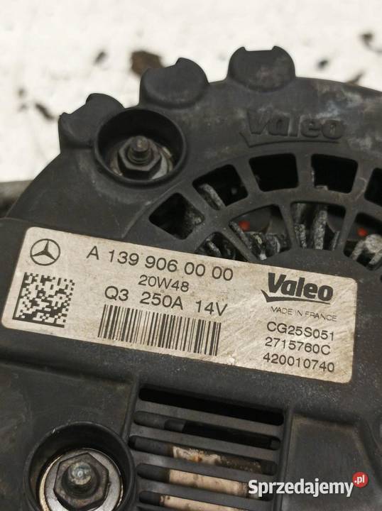 ALTERNATOR 1399060000 20 CGI 45 AMG Mercedes