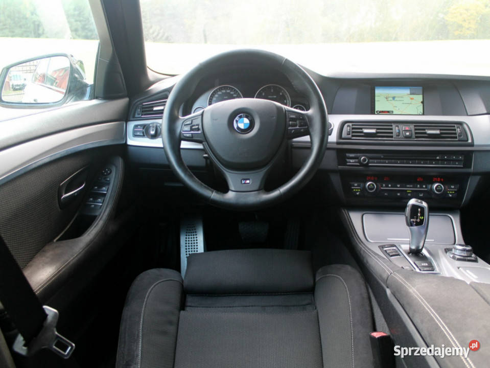 BMW 520 F10 M PAKIET 20 D 184 Automat CZYTA Znak Zielenin