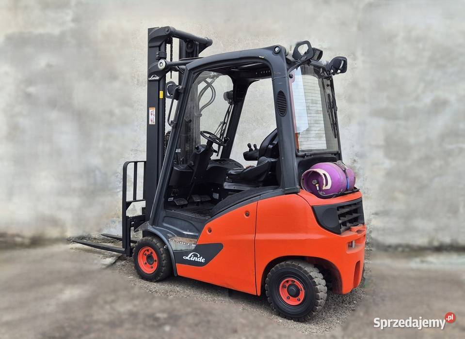 Linde H16 TRIPLEX 545 2019r kabina wózek widłowy Motoryzacja Rybnik